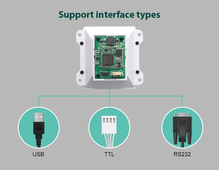 OEM 32 Bit 2D Mini USB Ttl Cheap CMOS Barcode Scanner Module