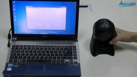 Omni Directional Fixed Mount Laser Barcode Scanner with 20 Lines