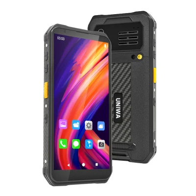 Scanner robuste portatif imperméable de code barres de NFC d'Android PDA de 5,7 pouces